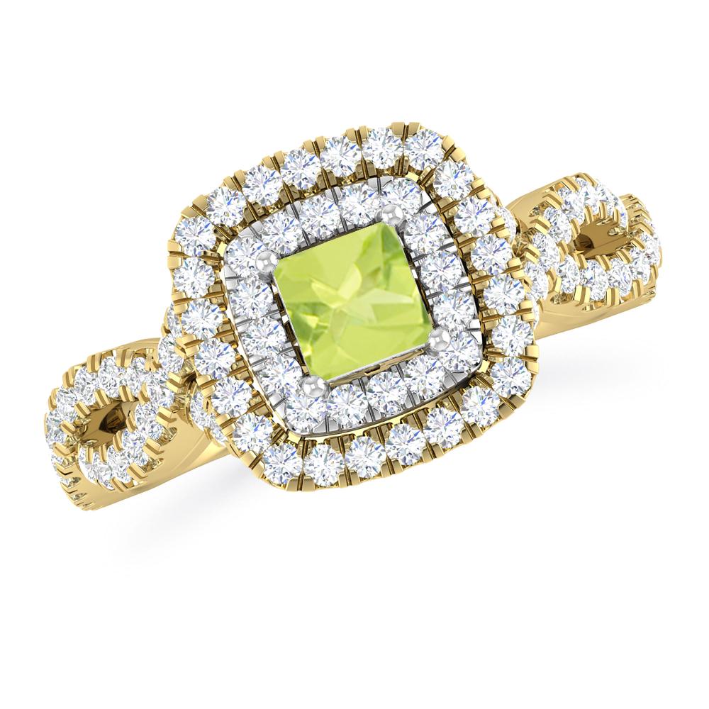 Yellow Gold - Peridot