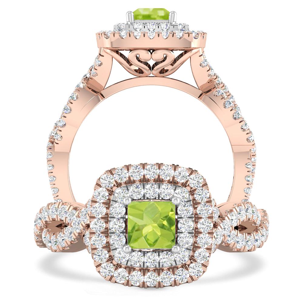 Rose Gold - Peridot