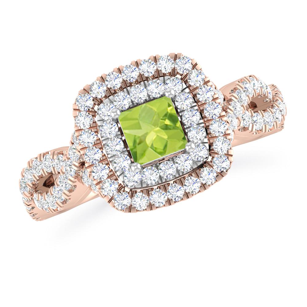 Rose Gold - Peridot