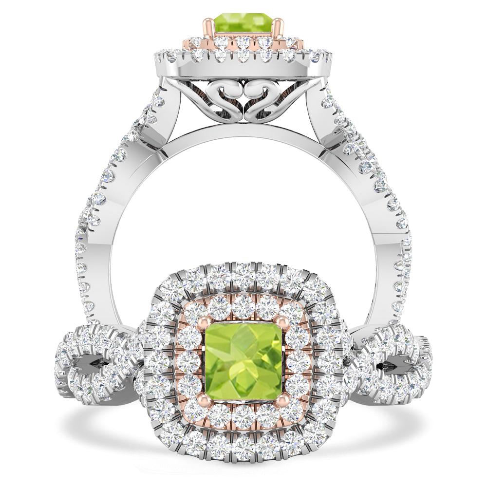 White Gold - Peridot