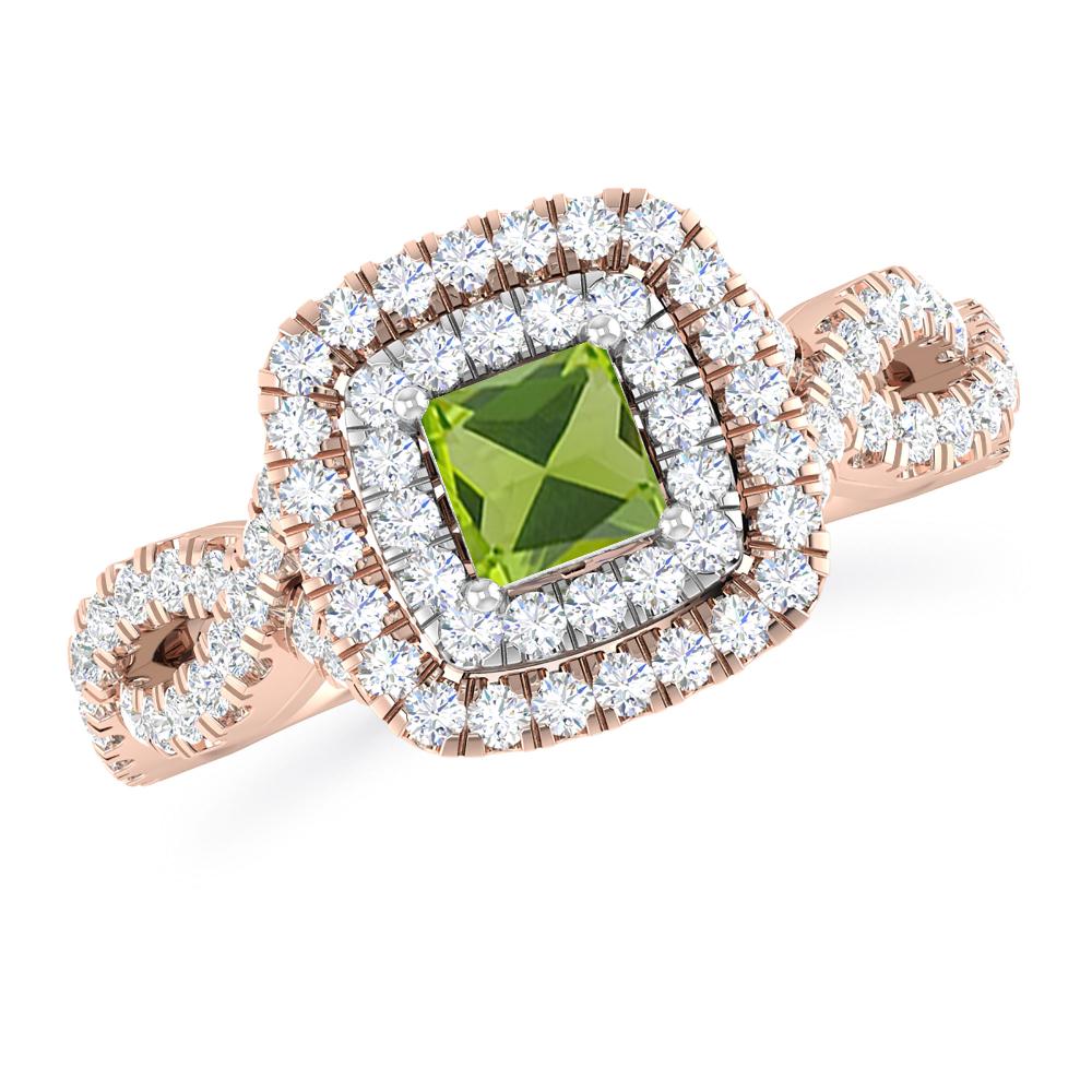 Rose Gold - Peridot