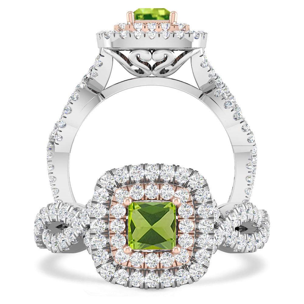 White Gold - Peridot