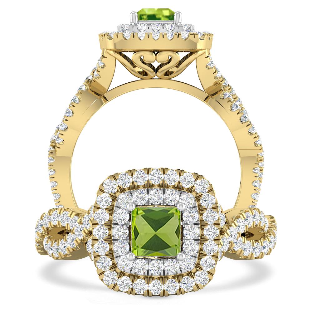 Yellow Gold - Peridot