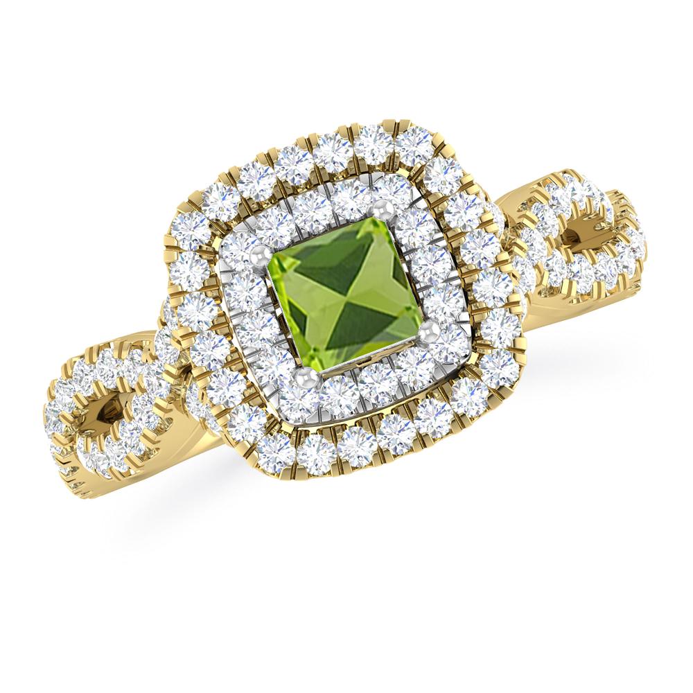 Yellow Gold - Peridot