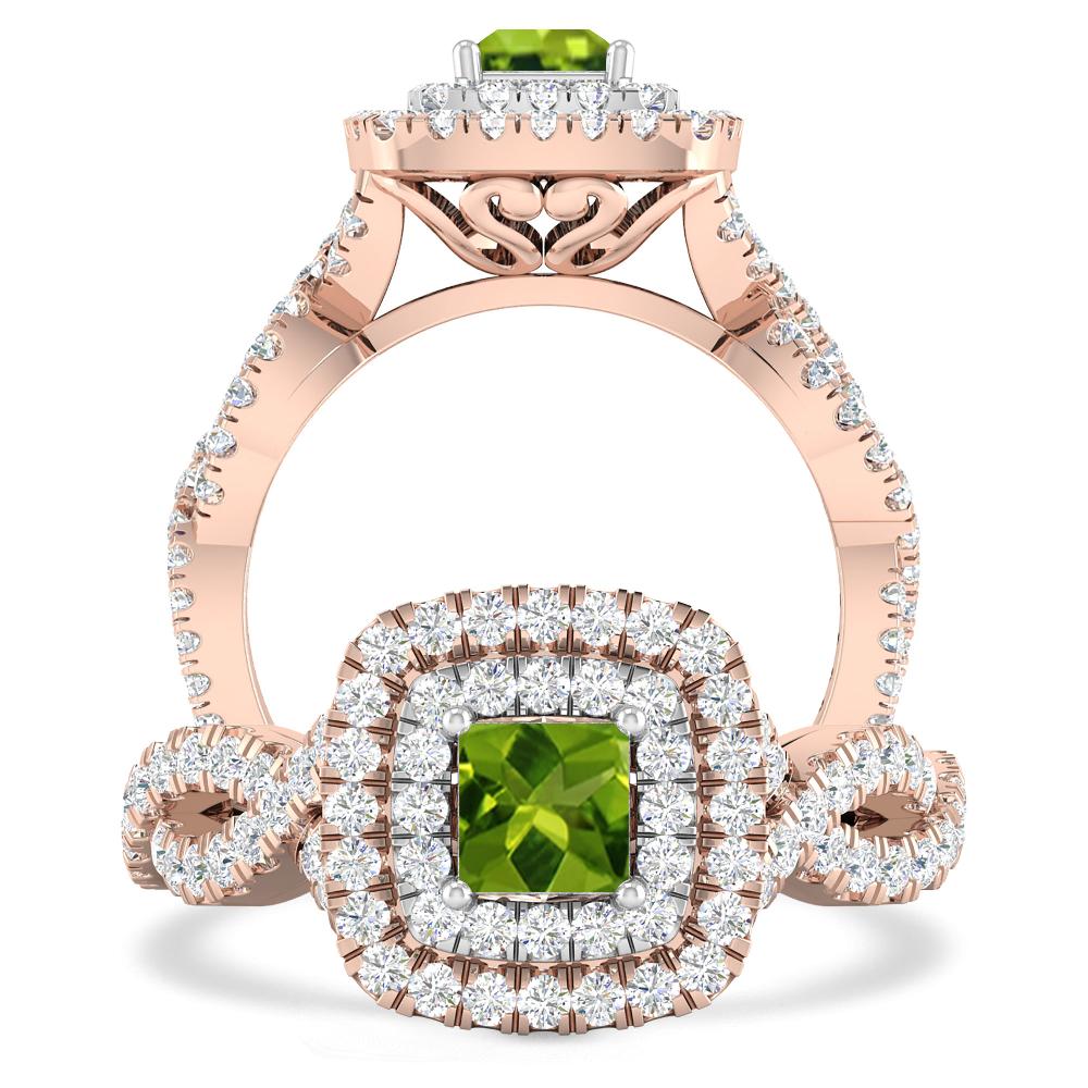 Rose Gold - Peridot