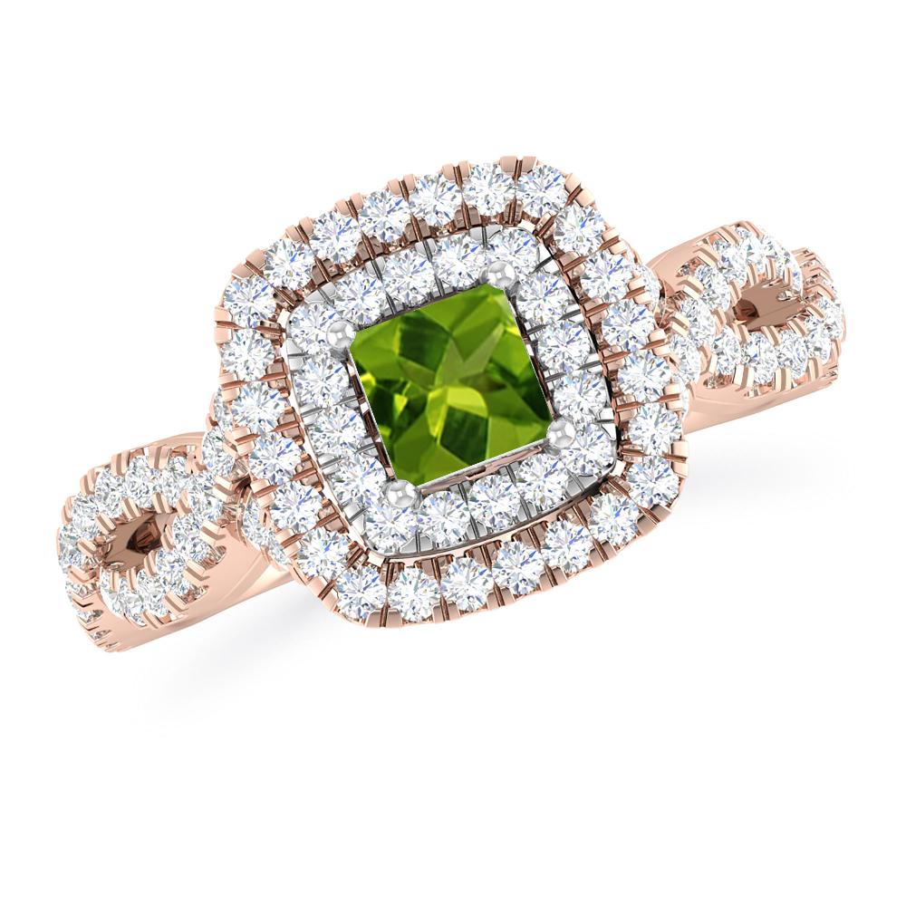 Rose Gold - Peridot