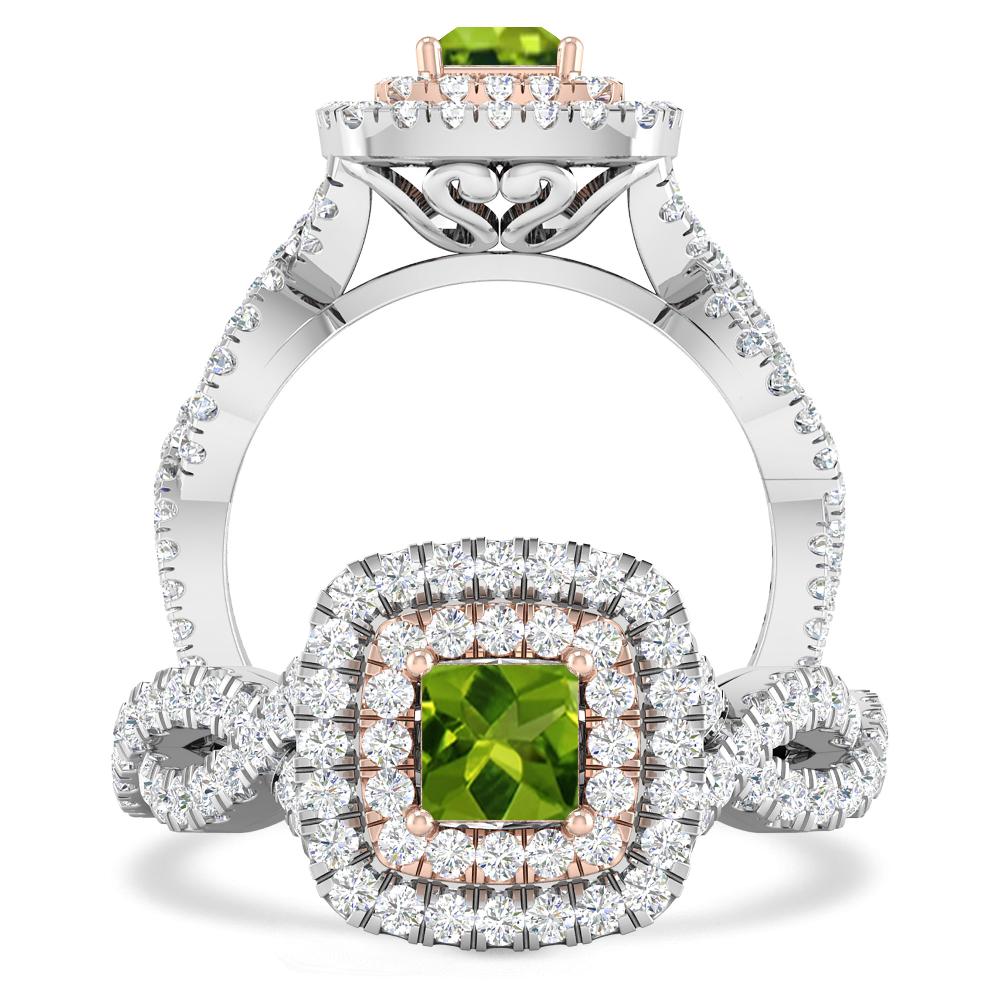 White Gold - Peridot