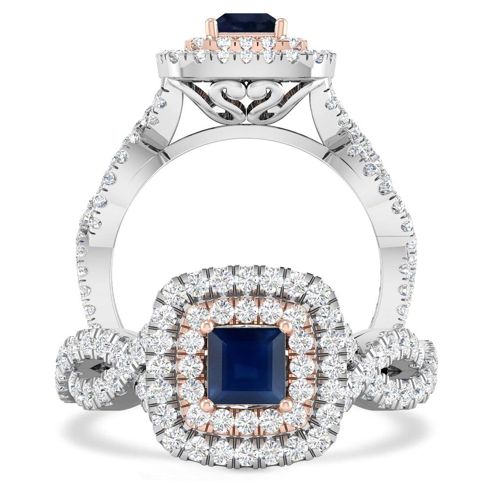 White Gold - Sapphire