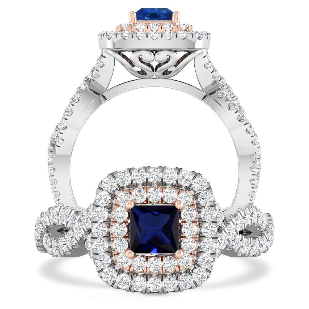 White Gold - Sapphire