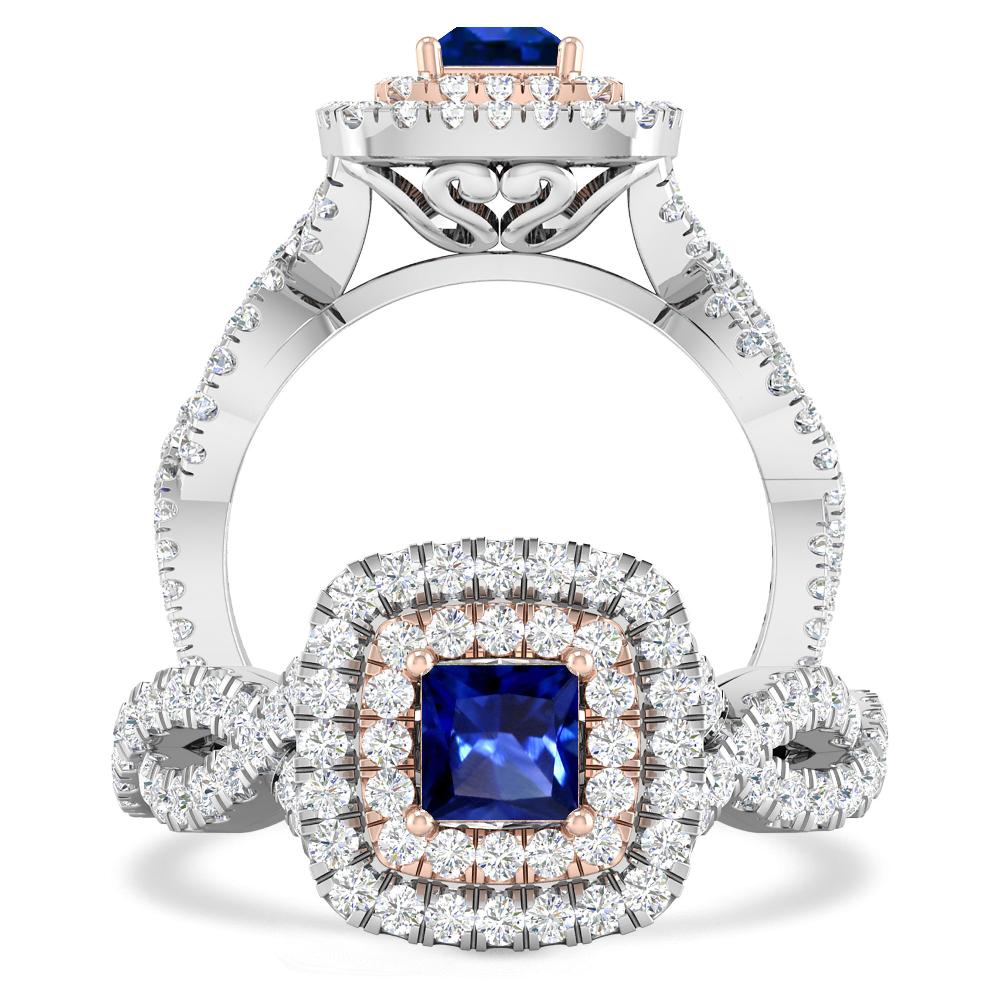 White Gold - Sapphire