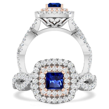 White Gold - Sapphire