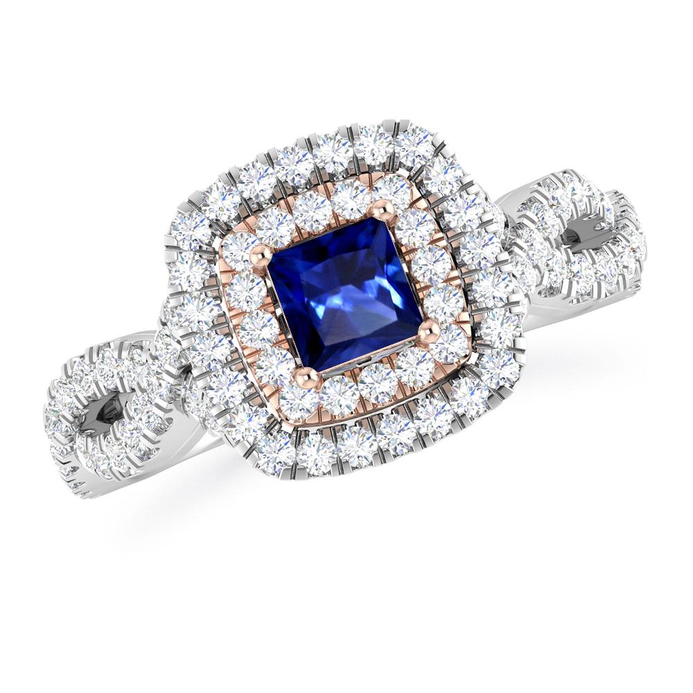 White Gold - Sapphire