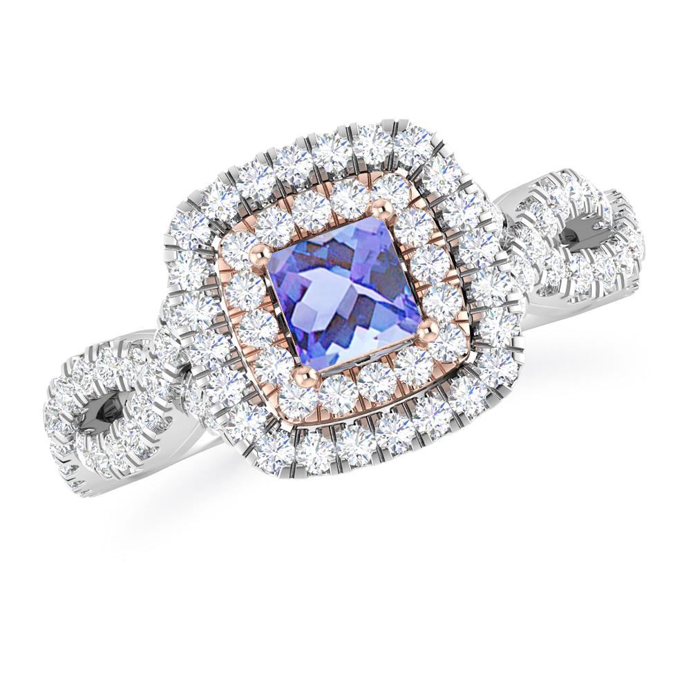 White Gold - Tanzanite