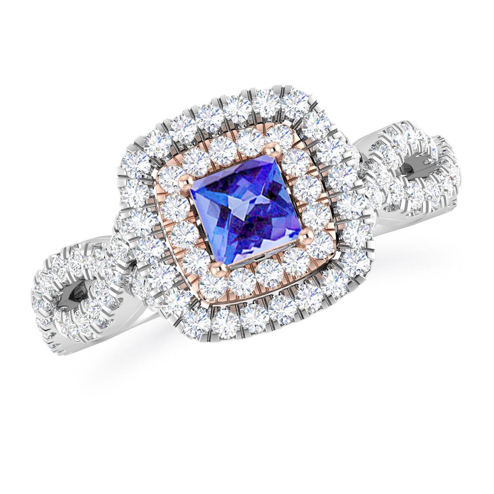 White Gold - Tanzanite