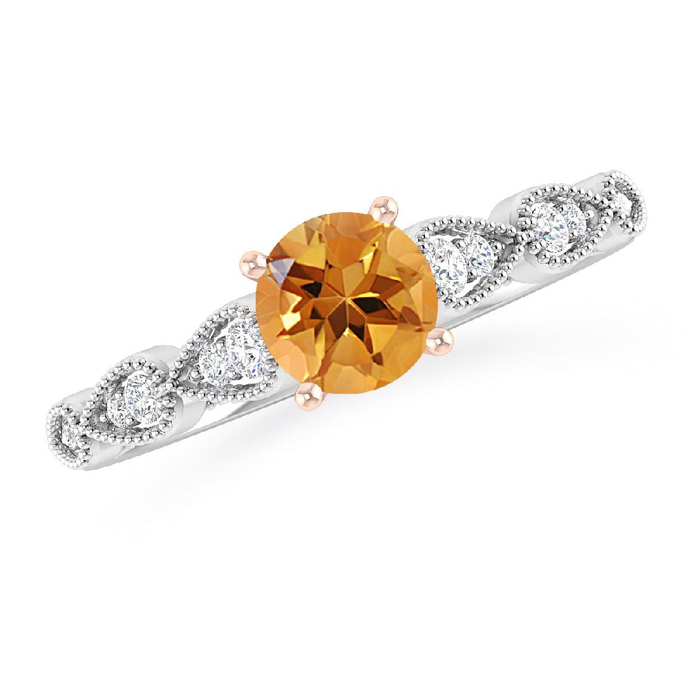 White Gold - Citrine