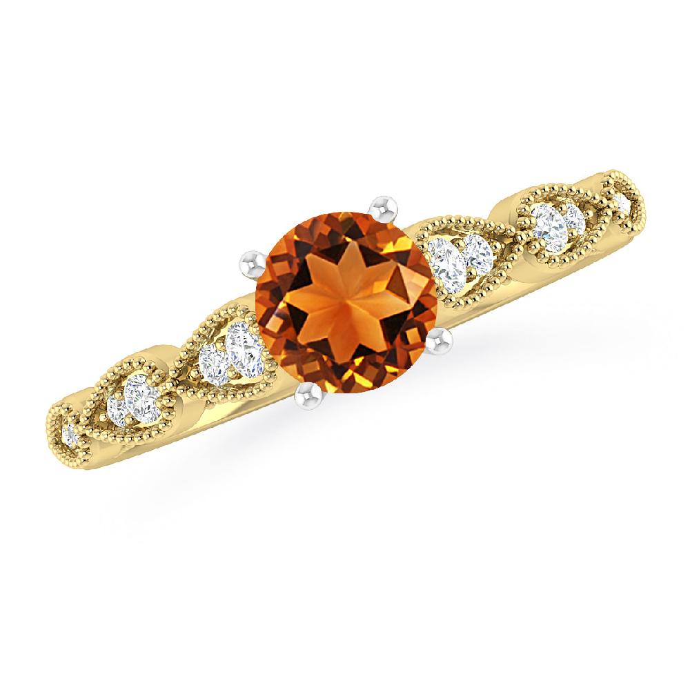 Yellow Gold - Citrine