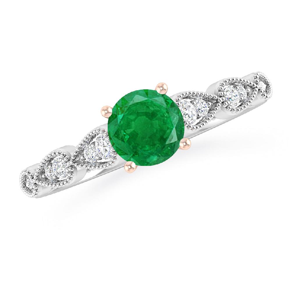 White Gold - Emerald