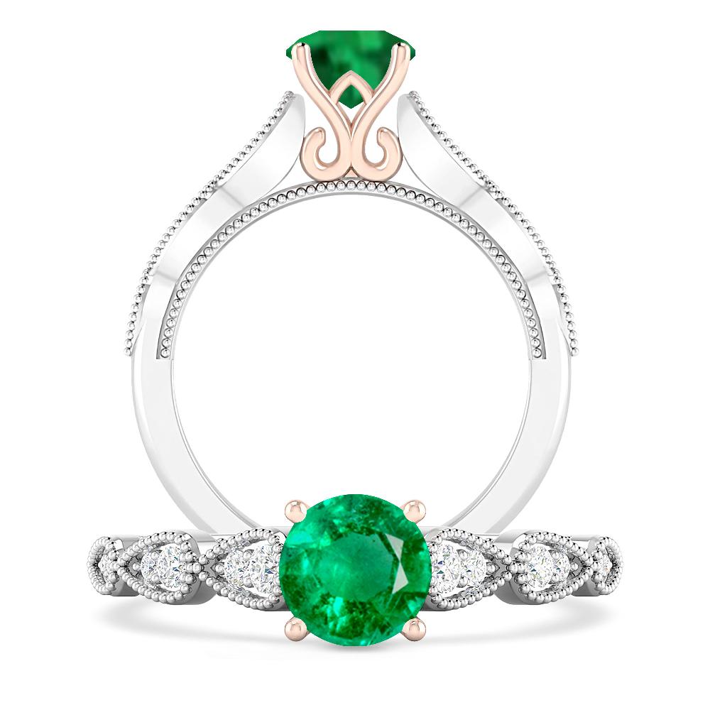 White Gold - Emerald