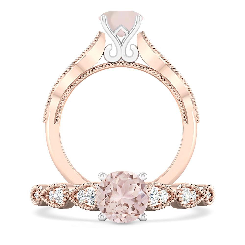 Rose Gold - Morganite