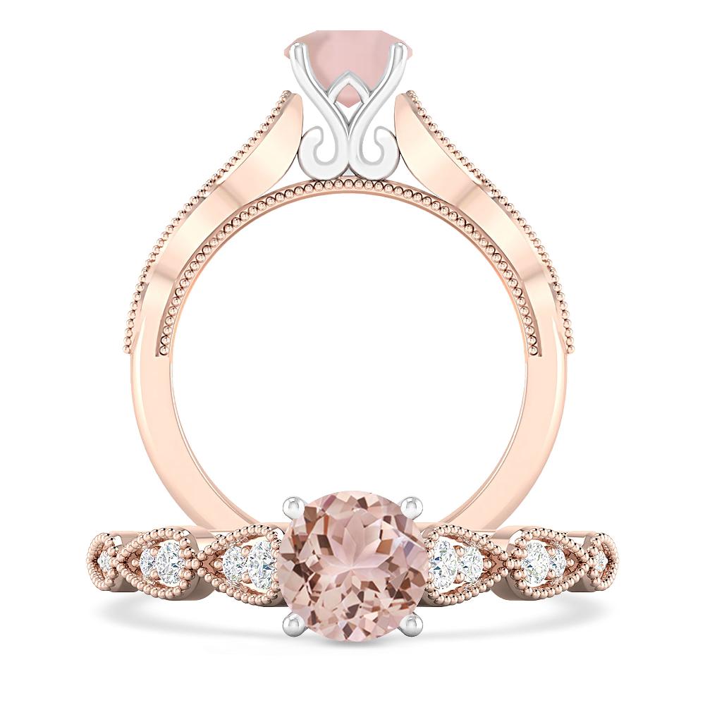 Rose Gold - Morganite