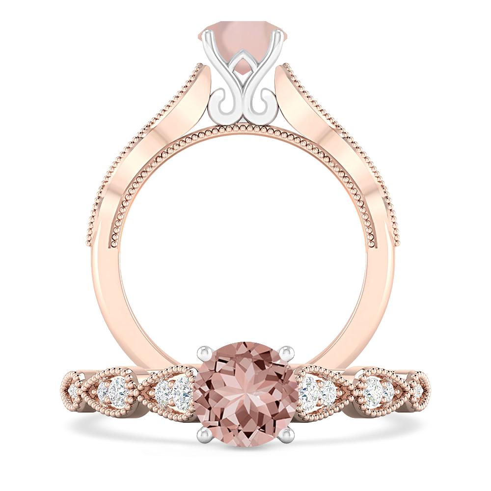 Rose Gold - Morganite