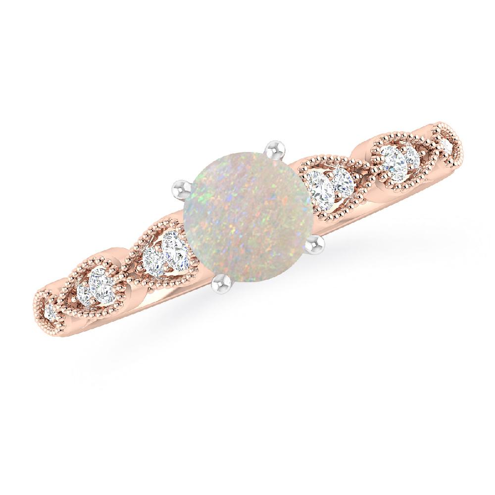 Rose Gold - Opal