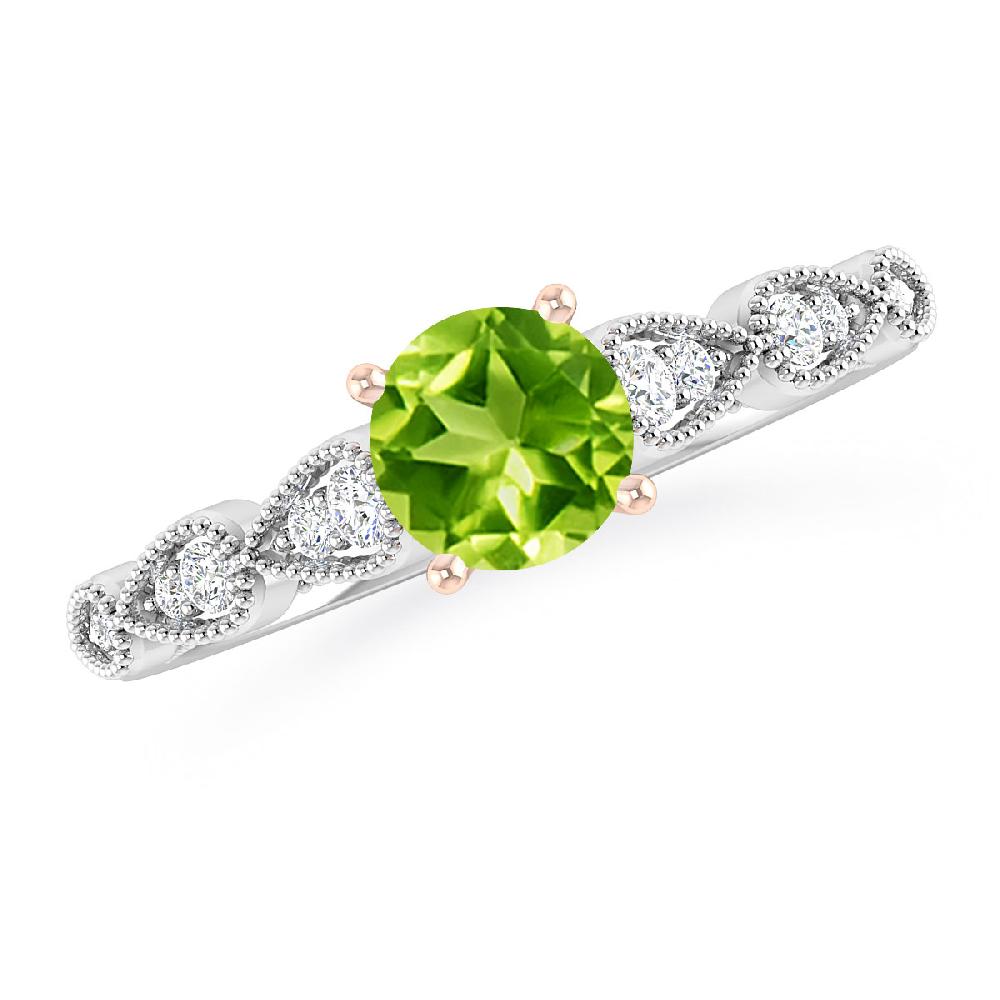 White Gold - Peridot