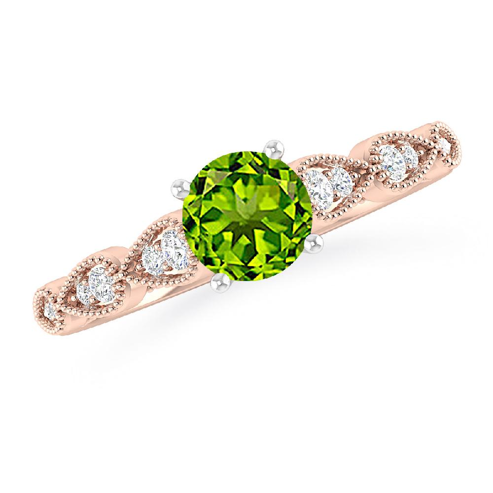 Rose Gold - Peridot