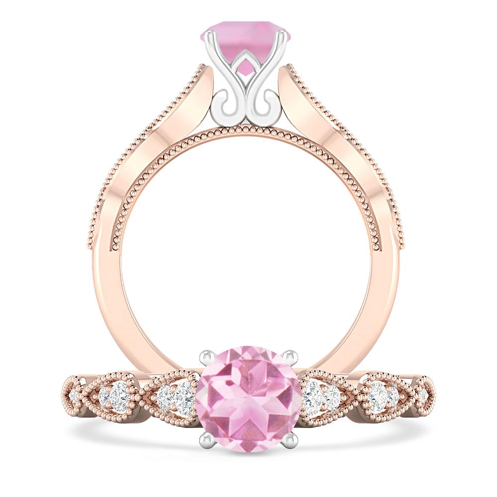 Rose Gold - Pink Tourmaline