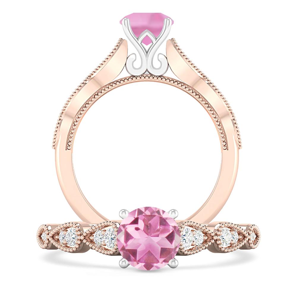 Rose Gold - Pink Tourmaline