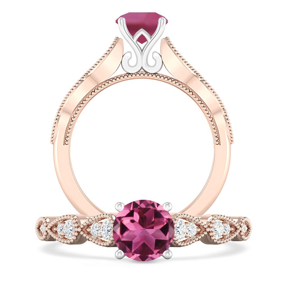 Rose Gold - Pink Tourmaline