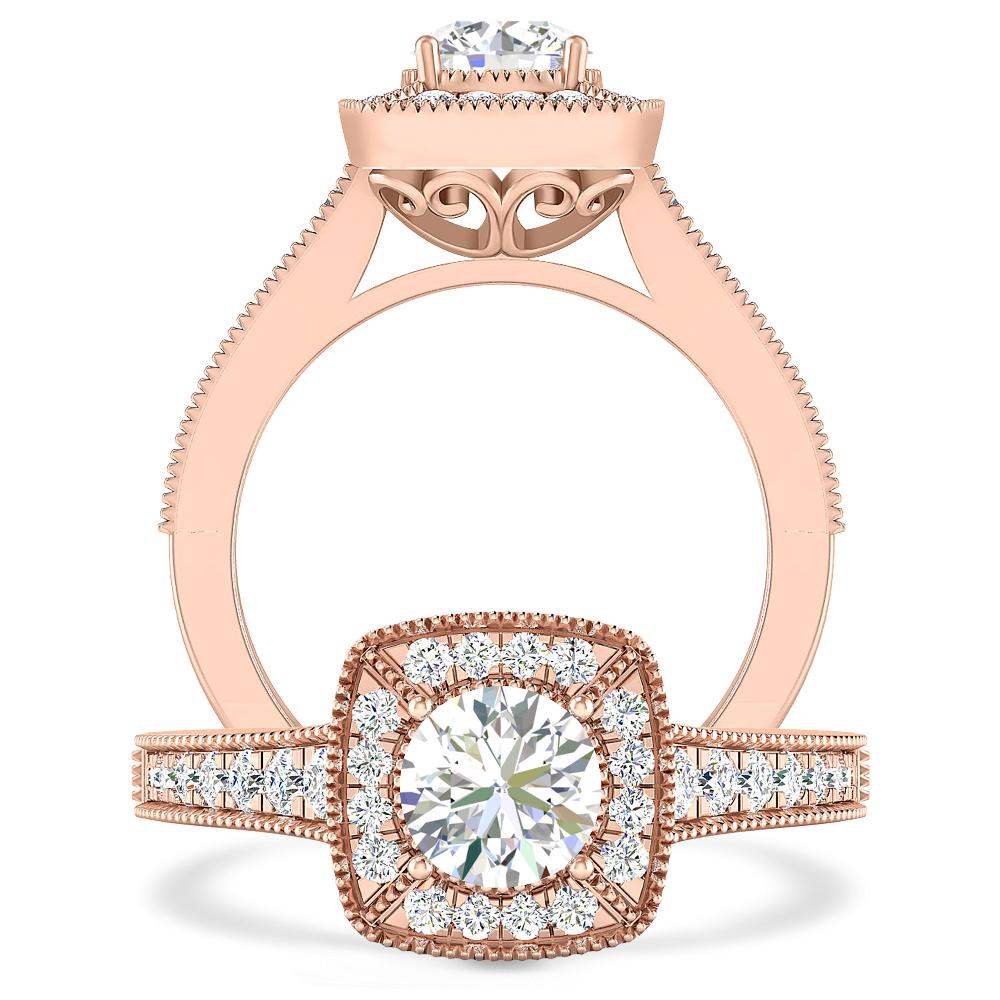 Rose Gold - Diamond