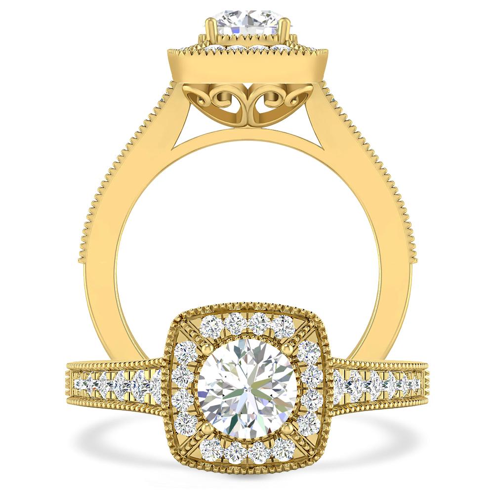 Yellow Gold - Diamond