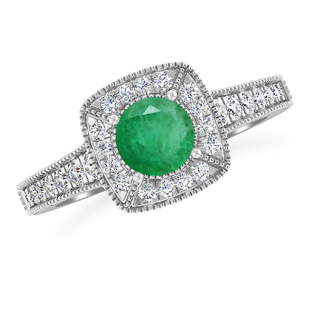 White Gold - Emerald