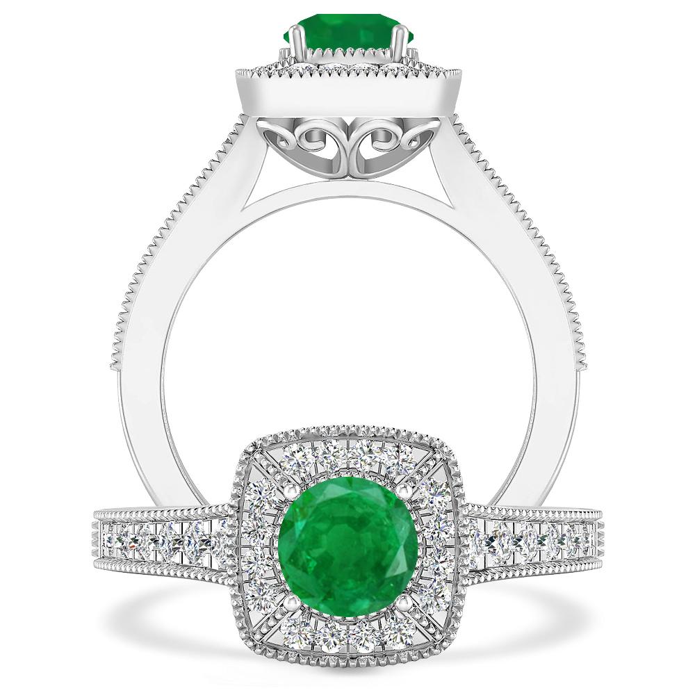 White Gold - Emerald