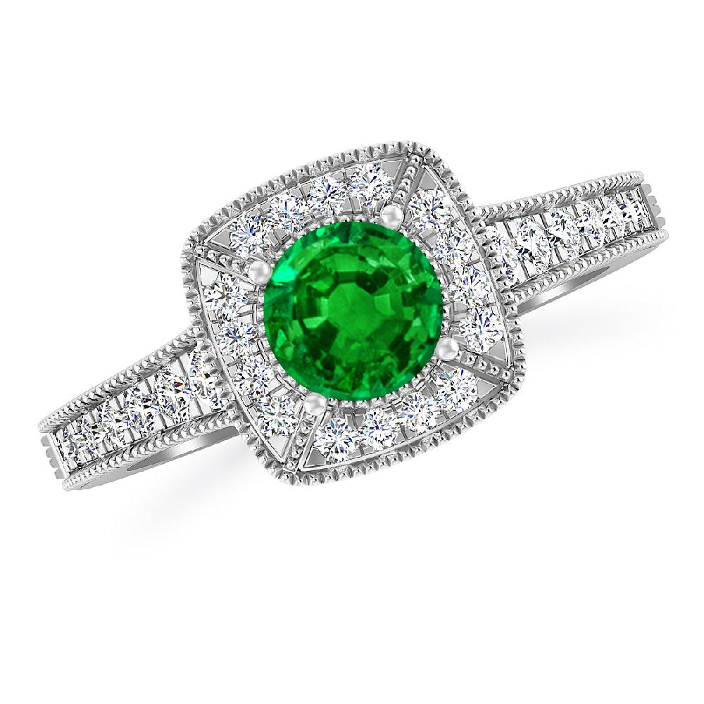 White Gold - Emerald