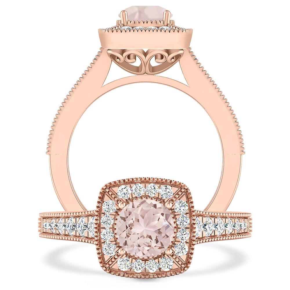 Rose Gold - Morganite