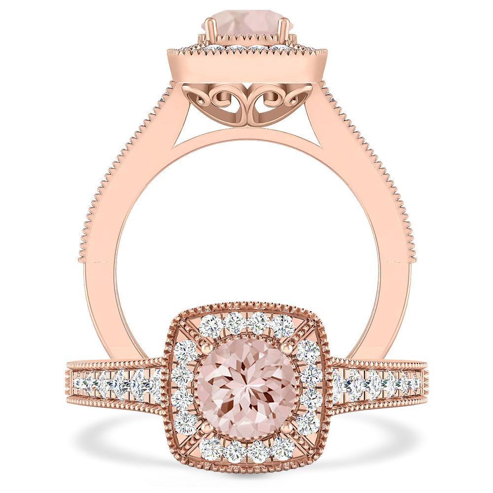 Rose Gold - Morganite