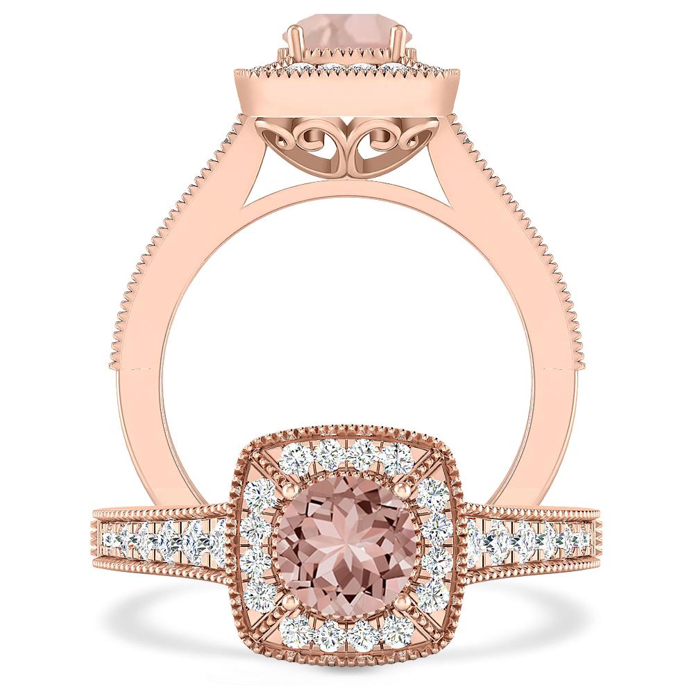 Rose Gold - Morganite