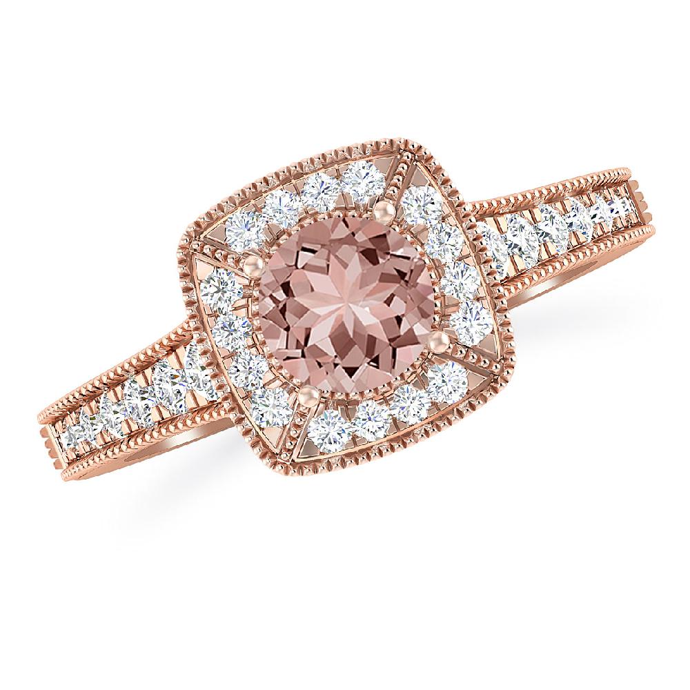 Rose Gold - Morganite