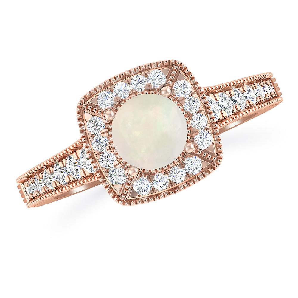 Rose Gold - Opal