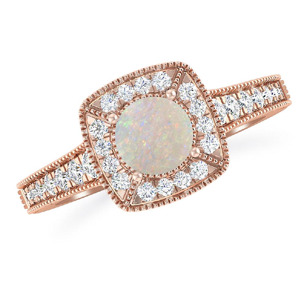 Rose Gold - Opal