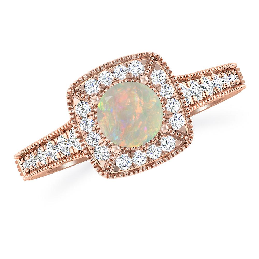 Rose Gold - Opal