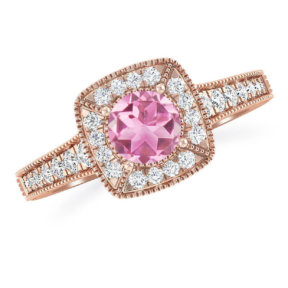 Rose Gold - Pink Tourmaline