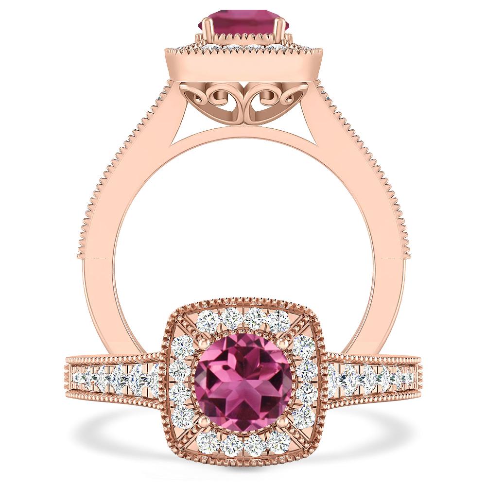 Rose Gold - Pink Tourmaline