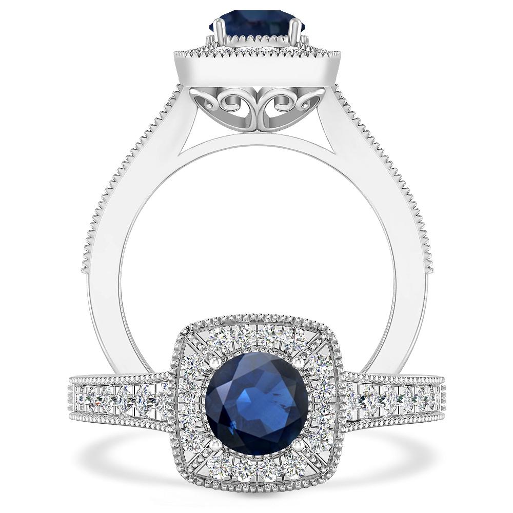 White Gold - Sapphire