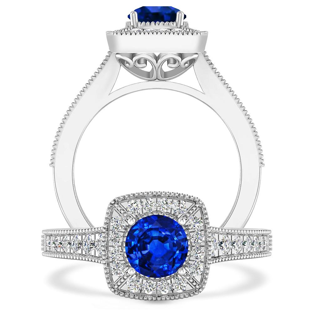 White Gold - Sapphire