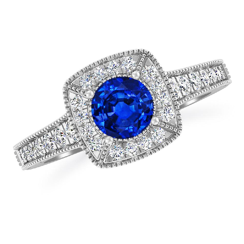 White Gold - Sapphire