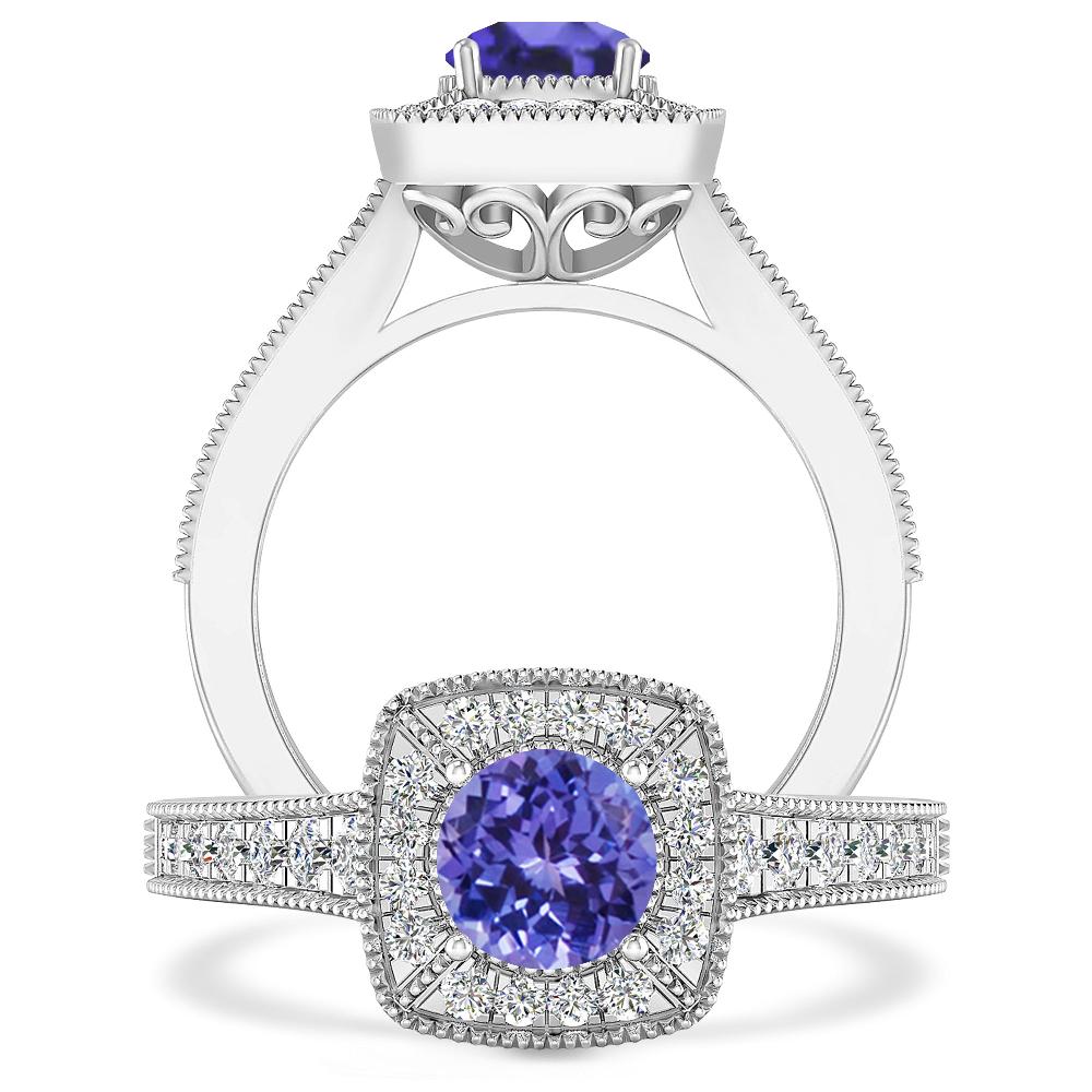 White Gold - Tanzanite