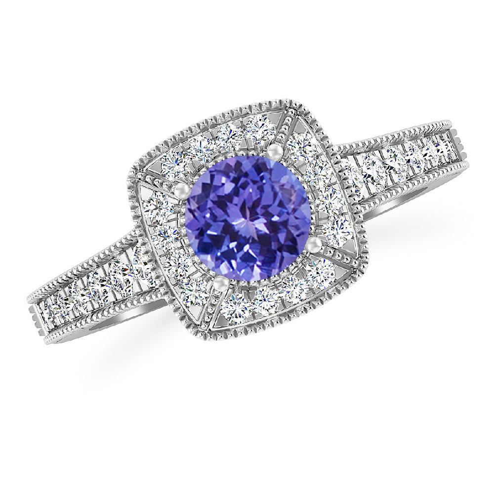 White Gold - Tanzanite